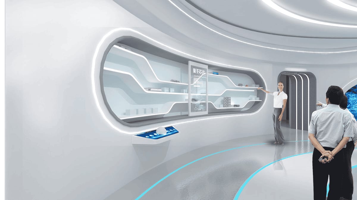 現(xiàn)代科技打造未來智能展廳設(shè)計