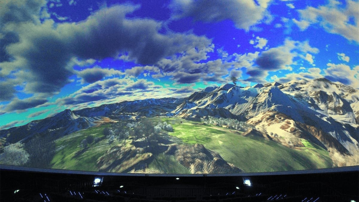 多媒體球幕投影-球幕互動投影系統(tǒng)