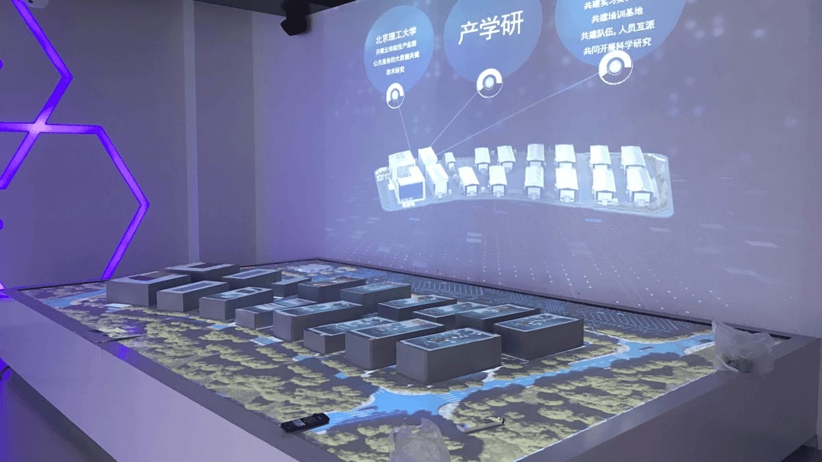 3d立體投影沙盤-互動(dòng)投影規(guī)劃電子沙盤