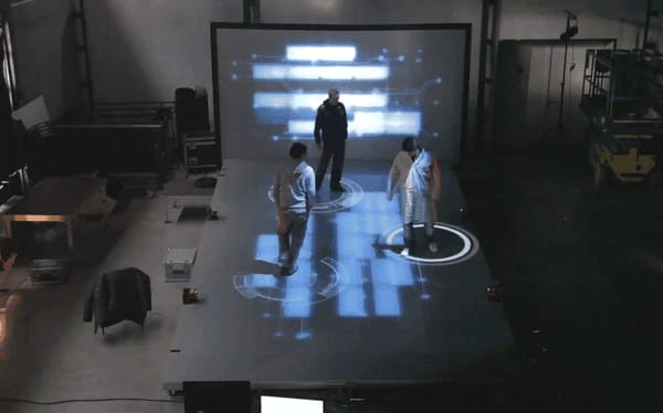 人體感應交互地面互動屏幕