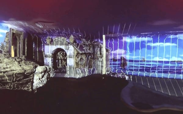 全息投影打造身臨其境的室內(nèi)實景