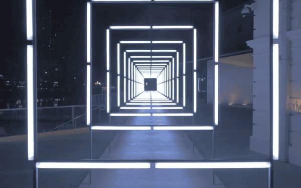 光影交織：LED矩陣通道藝術(shù)展覽裝置