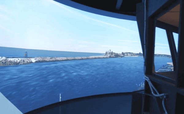 虛擬仿真船舶航海駕駛訓(xùn)練器