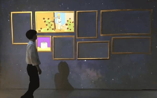 動(dòng)態(tài)互動(dòng)藝術(shù)展覽：人體框架的繪畫交融